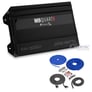 MB Quart FA1-2000.1+ FREE 4 Gauge Wiring Kits Image 1