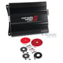 Cerwin Vega CVP1200.4D Amplifier with Belva 8 Gauge Amp Kit Image 1