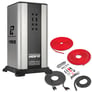Power Acoustik MOFO4-3KD with Amplifier Wiring Kit Image 1