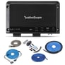 Rockford Fosgate Prime R1200-1D with Amplifier Wiring Kit Image 1