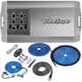Rockford Fosgate Power TM400X4ad with Amplifier Wiring Kit Image 1