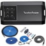 Rockford Fosgate Power T400X4ad with Amplifier Wiring Kit Image 1