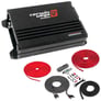 Cerwin-Vega XED3002D with Belva 8 Gauge Amp Kit Image 1