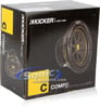 400W Kicker Subwoofer + Sealed Enclosure Bass Package Image 6