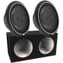 (2) Rockford Fosgate P3SD2-10 Subwoofers with Sealed Dual Enclosure Image 1
