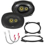 Kicker CS Series Rear Deck Factory Speaker Replacement Package Image 1