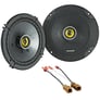 Kicker CS Series Front Door Speaker Replacement Package Image 1