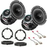NVX Complete N-Series Speaker Upgrade Kit for 2014-2019 Mitsubishi Outlander Image 1