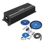Alpine KTP-445A with NVX 8 Gauge Amp Kit Image 1