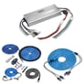 Clarion XC2510 with NVX 8 Gauge Amp Kit Image 1