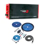 Cerwin Vega HRPM350.1D with NVX 8 Gauge Amp Kit Image 1