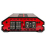 DS18 SXE-4000.4D/RD (Red) with NVX 4 Gauge Amp Kit Image 5