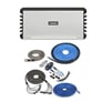 Fusion SG-DA61500 with NVX 4 Gauge Amp Kit Image 1