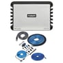 Fusion SG-DA51600 with NVX 1/0 Gauge Amp Kit Image 1