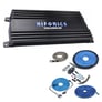 Hifonics HCC-4200.1D with NVX 4 Gauge Amp Kit Image 1