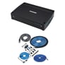 Kicker KXMA1500.1 (51KXMA15001) with NVX 1/0 Gauge Amp Kit Image 1