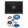 Wet Sounds SDX-6 with NVX 4 Gauge Amp Kit Image 1