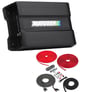 Autotek MM-3025.2D with Belva 4 Gauge Amp Kit Image 1