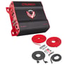 Crunch DR-1325.4D with Belva 4 Gauge Amp Kit Image 1