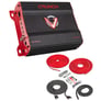 Crunch DR-2125.1D with Belva 4 Gauge Amp Kit Image 1