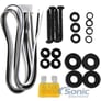 JBL Stage A6004 with Belva 4 Gauge Amp Kit Image 5