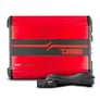 DS18 SXE-2500.1D/RD (Red) with Belva 4 Gauge Amp Kit Image 2