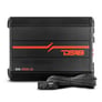 DS18 SXE-2500.1D/BK (Black) with Belva 4 Gauge Amp Kit Image 2