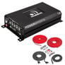 Massive Audio T2 with Belva 8 Gauge Amp Kit Image 1