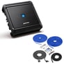 Alpine MRV-M500 with Blue 8 Gauge Amp Kit Image 1