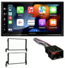 1999-2004 Ford F-150 Kenwood Double DIN Bluetooth Car Stereo Upgrade Image 1