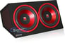 Visonik VB212PKG DUAL Subs Amplified System - Amplifier + 2 12" Subwoofers + Box + Amp + Amp Kit Super Thump Package! Image 2