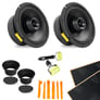 NVX 6.5" Pro Midrange Speakers with Installation Kit Image 1