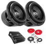 NVX VCW84v3 Dual Subwoofer Bass Package Image 1