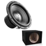NVX NSW122v3 + Belva 1SV12B Single 12" Vented Sub Enclosure Image 1