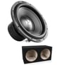 NVX NSW122v3 + Belva MDFD12 Dual 12" Sealed Enclosure Image 1