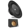 NVX SMW12D4 + 12" Sealed Truck Style Enclosure Image 1