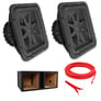 (2) Kicker 45L7R124 12" 2400W Subwoofers + Atrend 12KDV Image 1