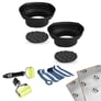 NVX XBAF68 Speaker Baffle Kit + Sound Damping + 6 Piece Panel Removal Kit Image 1