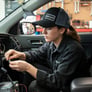 NVX Hat with Rectangular Logo Image 2