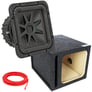 KICKER 45L7R102 10" 1000 Watt L7R Car Subwoofer Solo-Baric Sub+Enclosure Box Image 1