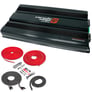 Cerwin Vega CVP3000.1D with Belva 4 Gauge Amp Kit Image 1