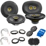 Kicker CS Series Complete Factory Speaker Replacement Kit with Koozie Image 1