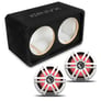 NVX NE102S w/ Rockford Fosgate M2D2-10SB-G2 Image 1