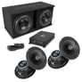 NVX Audio Upgrade Kit &ndash; NPKG212 Bass Package with 2 Pair 6.5" Speakers Image 1
