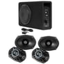 NVX Audio Upgrade Kit &ndash; QB10SPA with 2 Pair 6x9" Speakers Image 1