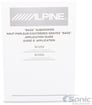 (2) Alpine W10S4 10" Bass Subwoofers + Belva 3000W Amplifier + 4 Gauge Amp Kit Image 6