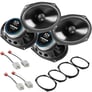 NVX V-Series Complete Speaker Upgrade Kit (Non-Amplified) Image 1
