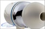 Monster Turbine Pearl High Performance In-Ear Headphones Speakers/Earbuds (Pearl White) Image 4