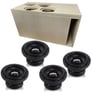 Tru Spec 4x6.5SUPB with 4x Sundown Audio SA-6.5 SW Image 1