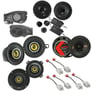 24-Current Wrangler JL /24-Current Gladiator JT Kicker & Speaker Bundle Image 1